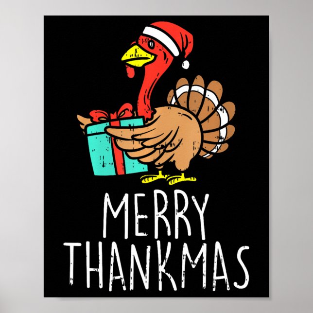 Thanksgivingen Chris, Merry Thankmas Santa TurkiDa Poster (Framsidan)