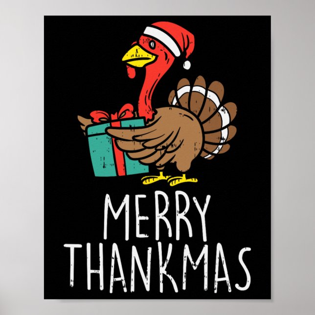 Thanksgivingen Chris, Merry Thankmas Santa TurkiDa Poster (Framsidan)