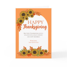 Thanksgivingen elegant Solros Färg höst