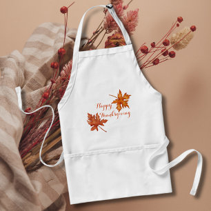 Thanksgivingen Fall Autumn Foliage Friendsgiving Förkläde