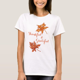 Thanksgivingen Fall Autumn Foliage Friendsgiving T Shirt