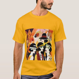 Thanksgivingen Flappers T Shirt