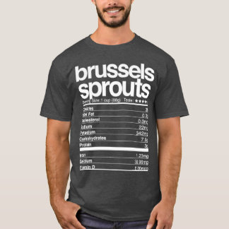 Thanksgivingen för brysselkål t shirt