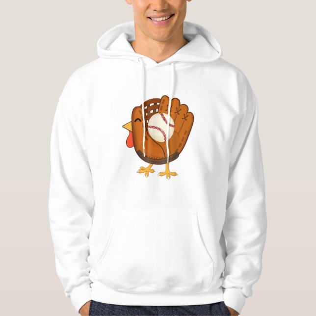 Thanksgivingen för den turkiska baskiska handsken  hoodie (Framsida)