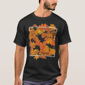 Thanksgivingen för naturskog i Höst löv T Shirt