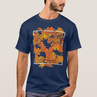 Thanksgivingen för naturskog i Höst löv T Shirt