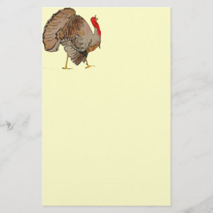 Thanksgivingen fullt Turkiet Brevpapper