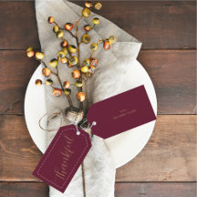 Thanksgivingen ger ett anpassat namn som minimalis