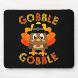 Thanksgivingen Gobble Turkey Little Boys Girls Kid Musmatta