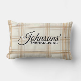 Thanksgivingen Höst elegant Lumbarkudde