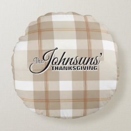 Thanksgivingen Höst elegant Rund Kudde