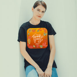 Thanksgivingen höst löv Matching Family T Shirt