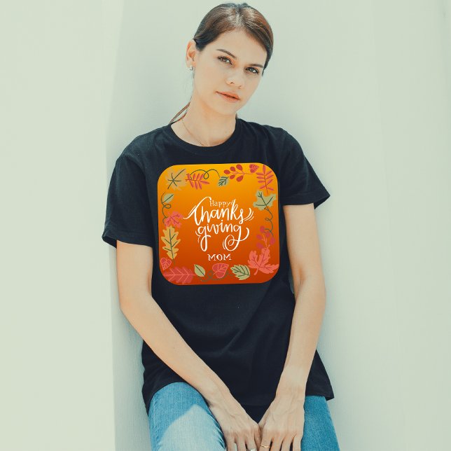 Thanksgivingen höst löv Matching Family T Shirt (Skapare uppladdad)