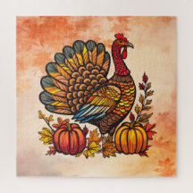 Thanksgivingen Jigszle Puzzle i Turkiet