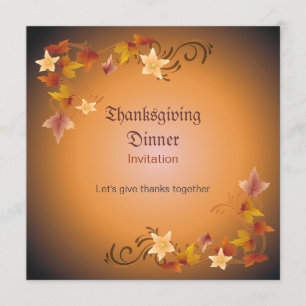 Thanksgivingen lämnar klassikernedgångtema inbjudningar