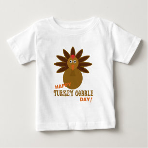 Thanksgivingen om Gobbeldagen i lycklig Turkiet T-shirt