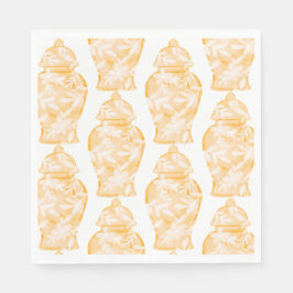 Thanksgivingen Preppy orange ginger burk Pappersservett