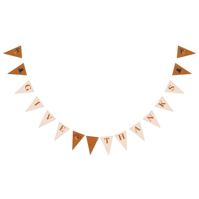 Thanksgivingen Tack för ge Vimplar (Skapare uppladdad)