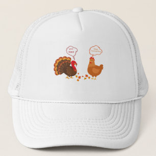 Thanksgivingen Turkiet och kyckling Keps