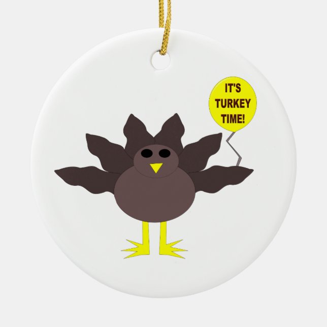 Thanksgivingen Turkiet - ornament (Framsidan)