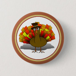 Thanksgivingen Turkiet Pilgrim Knapp