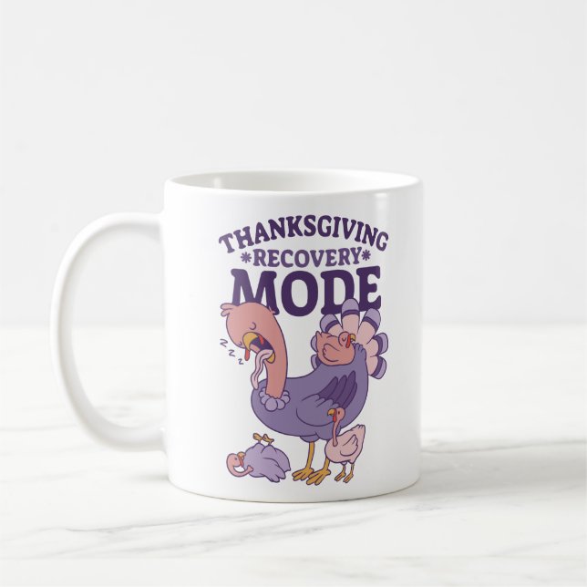 THANKSGIVINGENS ÅTERSTÄLLNINGSLÄGE SÖMNIG TURKIET KAFFEMUGG (Vänster)