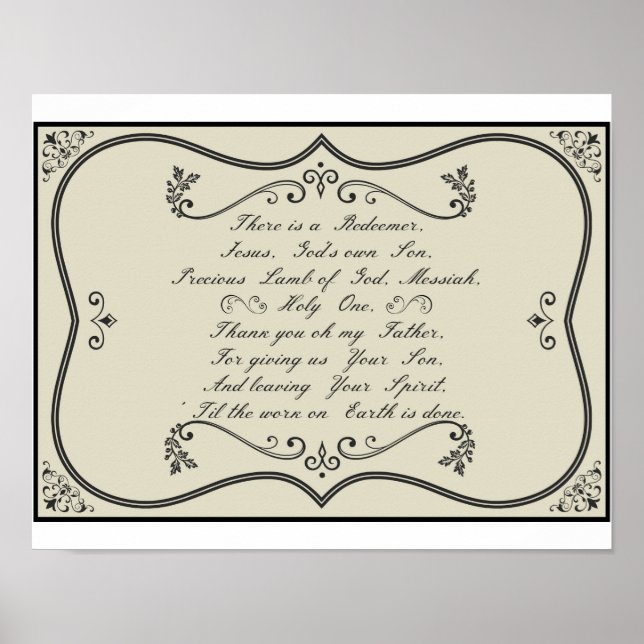 Thanksgivingens bordstablett poster (Framsidan)