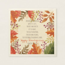 Thanksgivingens Dikt. Happy thanksgiving. Anpassni