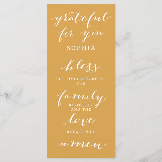 Thanksgivingens Dubbla Sida-meny och Placera kortm Meny (Framsida)