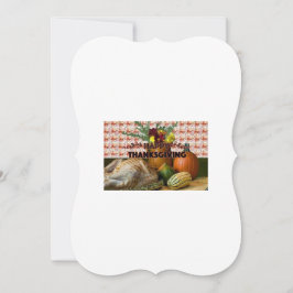 Thanksgivingens hälsningskort
