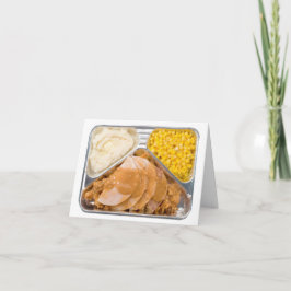 Thanksgivingens hälsningskort helgkort