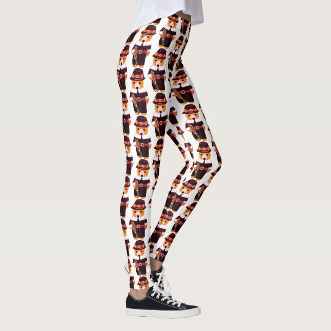 THANKSGIVINGENS NALLE LEGGINGS (Höger)