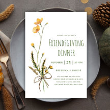 Thanksgivingens unika moderna vänskapsdagbok