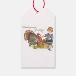 Thanksgivinghälsningar Presentetikett