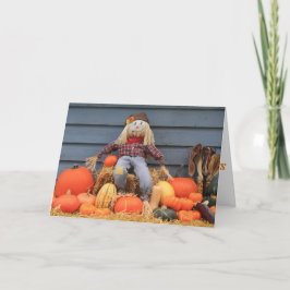 Thanksgivinghälsningkort Helgkort