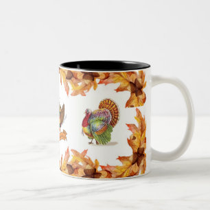 Thanksgivingmugg Två-Tonad Mugg