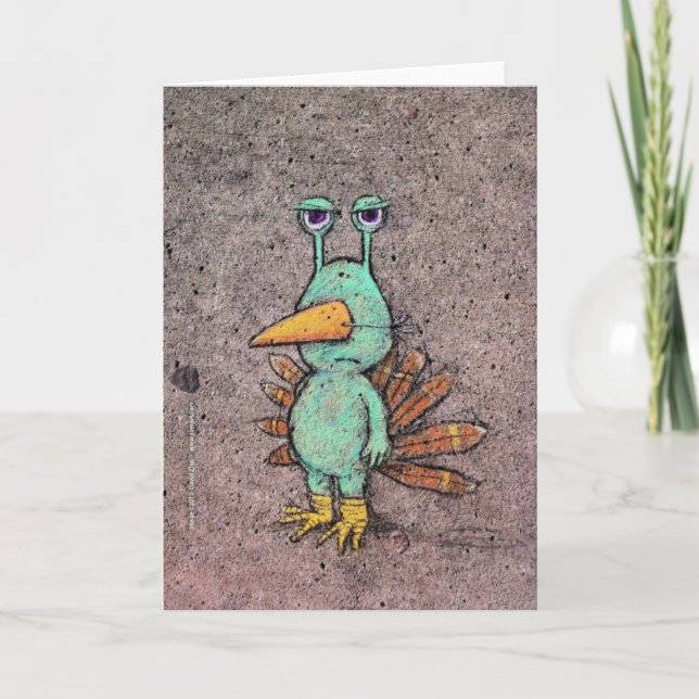 thanksgivingslurkeykort helgkort (Framsida)