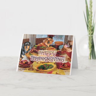 Thanksgivingtaxar Helgkort