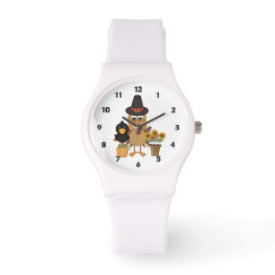 ThanksgivingTurkiet vänner Armbandsur