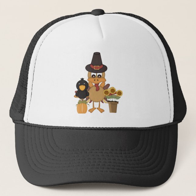 ThanksgivingTurkiet vänner Keps (Framsida)