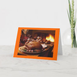 Thanksgivingvälsignelser Helgkort