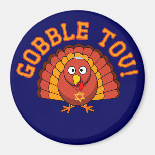 Thanksgivukkah kluckandeTov Turkiet magnet