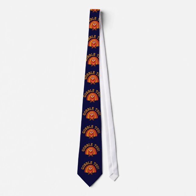 Thanksgivukkah kluckandeTov Turkiet Tie Slips (Framsida)