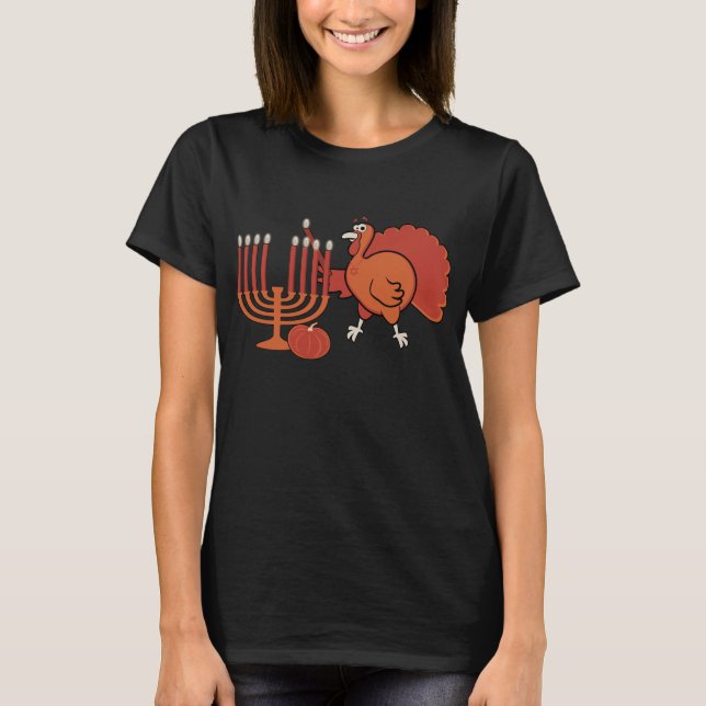 Thanksgivukkah Turkiet Tröja (Framsida)