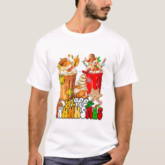 Thanksmas Coffee Latte T Shirt