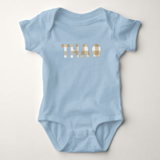 Thao Hmong Efternamn Plade Family Matching Shirt T