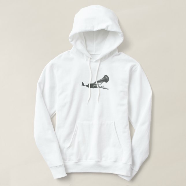 that aeroplane over that sea hoodie (Design framsida)