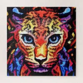 That Colorful Leopard Look Pussel