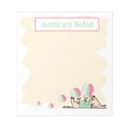 That Dog Life Anteckningar Söt Hund som jonglerar Anteckningsblock