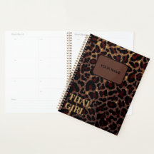 That Girl Leopard Print Planner
